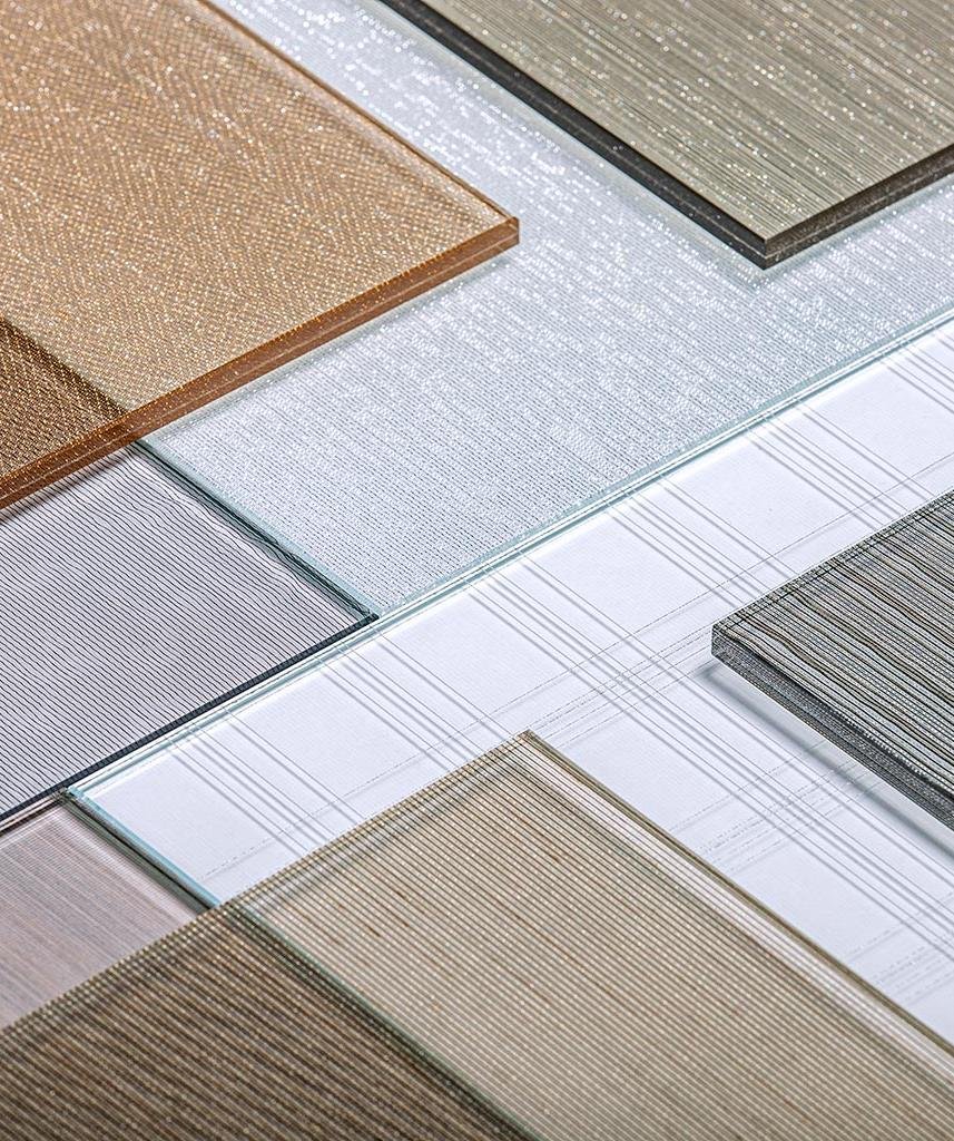 Decorative Fabric Glass